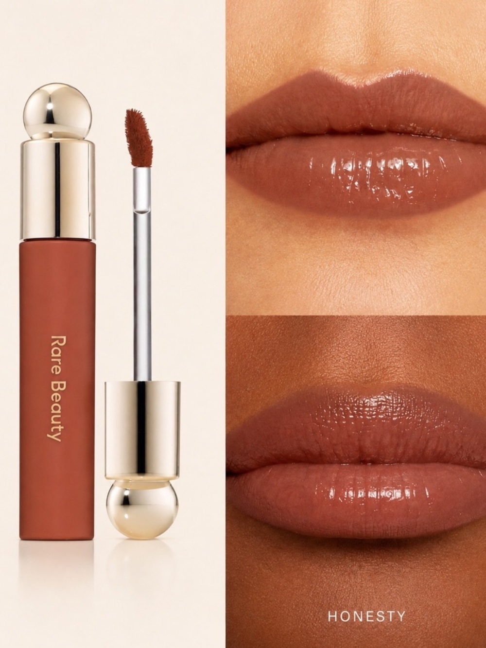 ✨ Rare Beauty Soft Pinch Tinted Lip Oil | Honesty | Full Size | New in Box